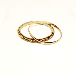 3/20$ Golden Chic Bracelets Set Of 2